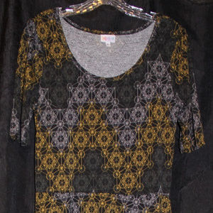 Sacred Geometry LuLaLoe LLR XL Ana Maxi Dress